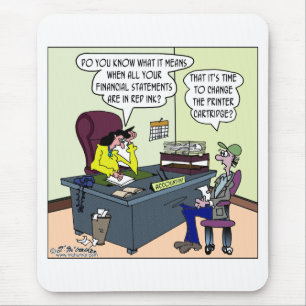 Haben Sie rote Tinte? Ändern Sie den Mousepad