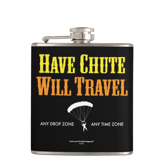 Haben Sie Rutsche reist Flachmann (Vorderseite)