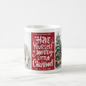 Haben Sie sich ein fröhliches, kleines Weihnachtsf Kaffeetasse (Mittel)