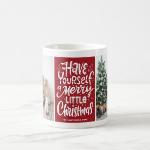 Haben Sie sich ein fröhliches kleines Weihnachtsf Kaffeetasse