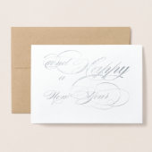 Haben Sie sich ein fröhliches kleines Weihnachtsgo Folienkarte (Rückseite mit Umschlag)