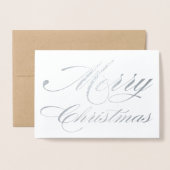 Haben Sie sich ein fröhliches kleines Weihnachtsgo Folienkarte (Vorderseite mit Umschlag)