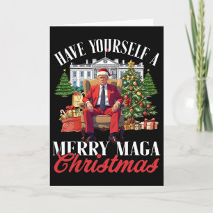 Haben Sie sich ein fröhliches Mega-Weihnachten San Karte