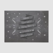 Haben Sie sich ein gemütliches Weihnachtslied Seidenpapier (Vorderseite)