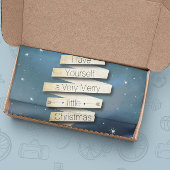 Haben Sie sich ein gemütliches Weihnachtslied Seidenpapier