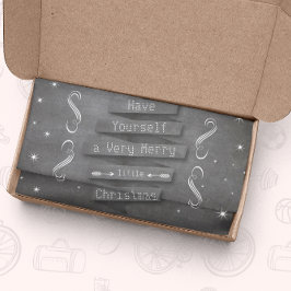 Haben Sie sich ein gemütliches Weihnachtslied Seidenpapier