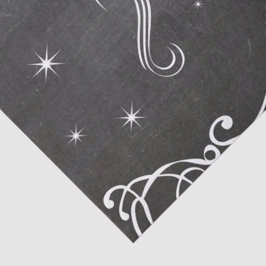 Haben Sie sich ein gemütliches Weihnachtslied Seidenpapier (Detail)