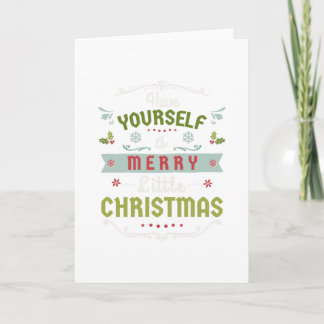 Haben Sie sich ein gemütliches Weihnachtsschneeflo Karte