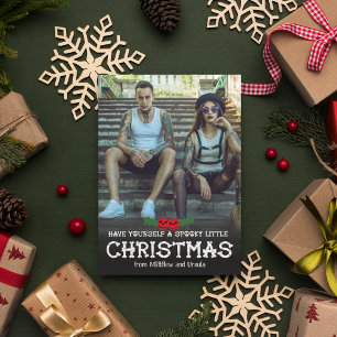 Haben Sie sich ein wunderbares kleines Weihnachtsf Feiertagskarte