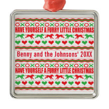 Haben Sie sich ein zorniger Weihnachtshund?