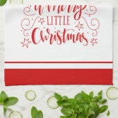 Haben Sie sich eine fröhliche kleine Weihnachtstyp Handtuch (Gefaltet)
