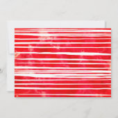 Haben Sie sich eine lustige kleine Weihnachtsfotok Einladung (Rückseite)