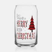 Haben Sie sich einen fröhlichen kleinen Karierten  Dosenglas (Vorderseite)