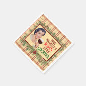 Haben Sie sich einen lustigen kleinen Cocktail? Serviette (Ecke)