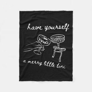 Haben Sie sich einen lustigen kleinen Tini? Fleecedecke