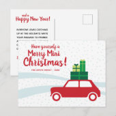 Haben Sie sich frohen Miniweihnachten Feiertagspostkarte (Vorne/Hinten)