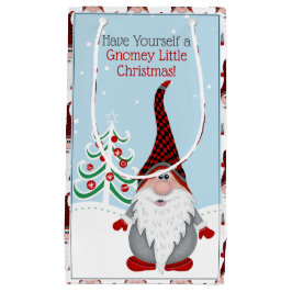Haben Sie sich selbst ein Gnomey Red Gnome Weihnac Kleine Geschenktüte