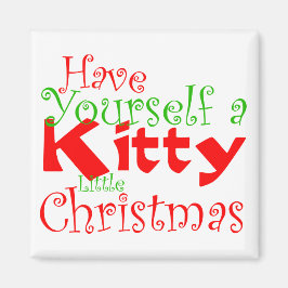 Haben Sie sich selbst ein kleines Weihnachtsmagnet Magnet