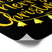 HABEN SIE SICH SELBST EINE KLEINE KRISTMAS POSTER (Ecke)