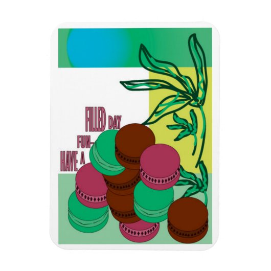 Haben Sie Spaß beim Tagesmagazin Magnet (Vertikal)