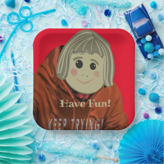 Haben Sie Spaß Comic Paper Teller (Party)