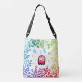 Haben Sie Spaß Day Blume Mix Edition Tragetaschen Mit Langen Trägern (Rückseite)