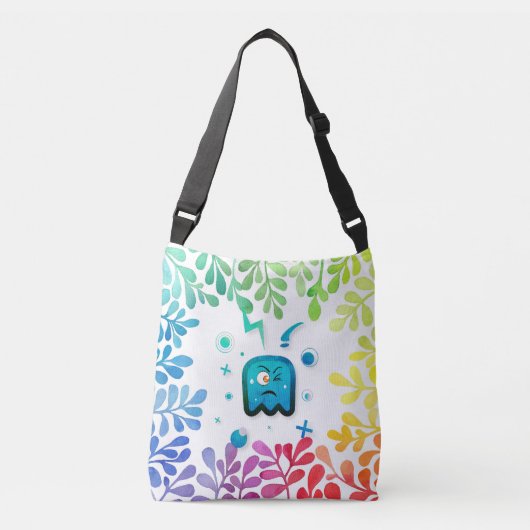 Haben Sie Spaß Day Blume Mix Edition Tragetaschen Mit Langen Trägern (Vorderseite)