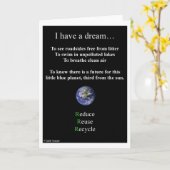 Haben Sie Traumkarten? Karte (Gelbe Blume)