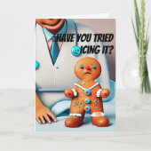 Haben Sie versucht, es gut zu machen? Karte (Vorderseite)