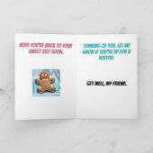 Haben Sie versucht, es gut zu machen? Karte (Innenseite)