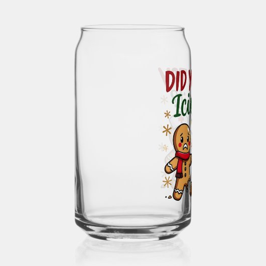 Haben Sie versucht, es lustig Gingerbrot nähren Dosenglas (Rechts)