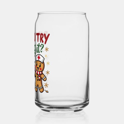 Haben Sie versucht, es lustig Gingerbrot nähren Dosenglas (Links)