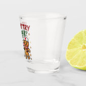 Haben Sie versucht, es lustig Gingerbrot nähren Schnapsglas (Rechts)