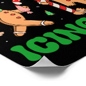 Haben Sie versucht, es Retro Weihnachtsbrot N Poster (Ecke)