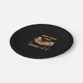 Haben Sie versucht, es zu imitieren, Weihnachten,  Pappteller (Schrägansicht)