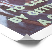 Haben Sie wirklich versucht, Gas Retten ... Poster (Ecke)