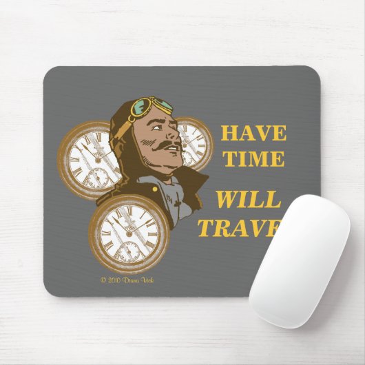 Haben Sie Zeit Mousepad (Mit Mouse)