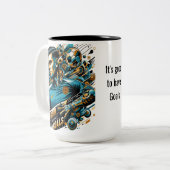 Haben Sie Ziele, Live Bigger — Inspiration Tasse (Vorderseite Links)