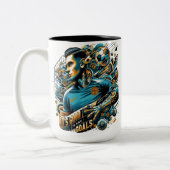 Haben Sie Ziele, Live Bigger — Inspiration Tasse (Links)