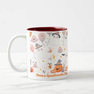 Haben Spooktacular Day Halloween Tag Zweifarbige Tasse