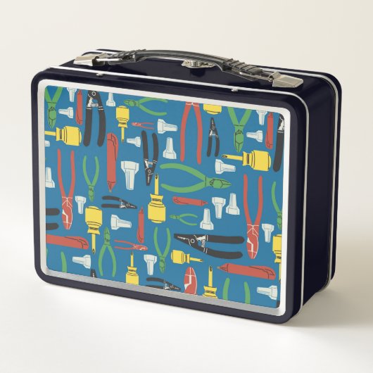 Haben Squeezy Hammer wird reisen Metall Brotdose (Rückseite)