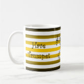 Haben Trumpet ~ Will Reise ~ Musical Stripes ~ Kaffeetasse (Links)