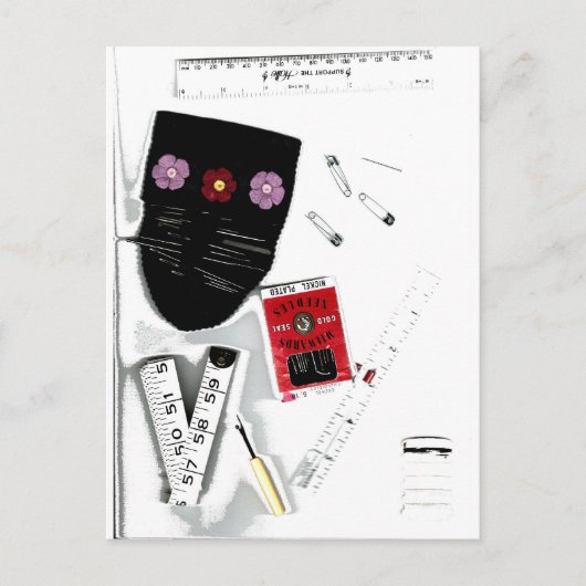 Haberdashery Postkarte (Vorderseite)