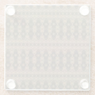 Habesha Tibeb geometrisches Muster Glasuntersetzer