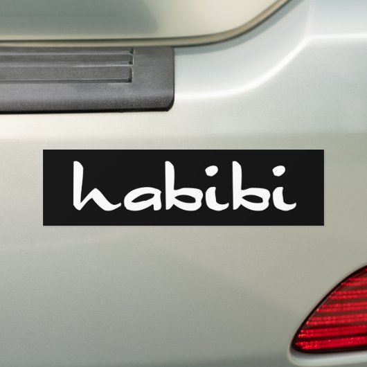 Habibi Autoaufkleber (Auf Auto)