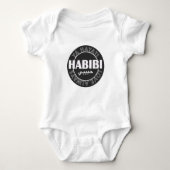 Habibi Baby-Anzug Baby Strampler (Vorderseite)