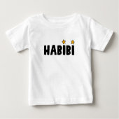 Habibi baby t-shirt (Vorderseite)
