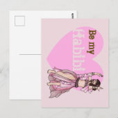 Habibi belly dancer postkarte (Vorne/Hinten)