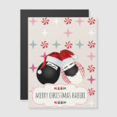 Habibi Eggs Magnet-Weihnachtskarte Magnetkarte (Vorne/Hinten)