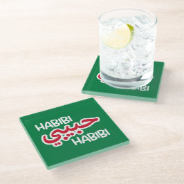Habibi Glasuntersetzer